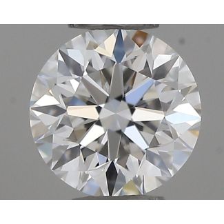 0.3 Carat Round F VVS2 VG EX GIA Natural Diamond