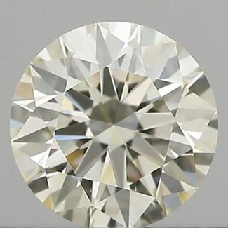 0.41 Carat Round I VVS2 EX IGI Natural Diamond