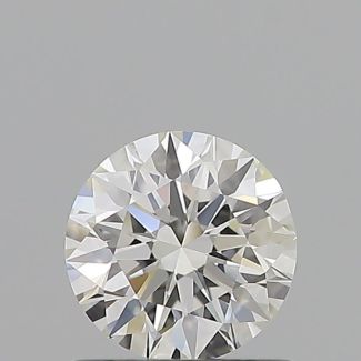 0.7 Carat Round H VVS1 EX GIA Natural Diamond