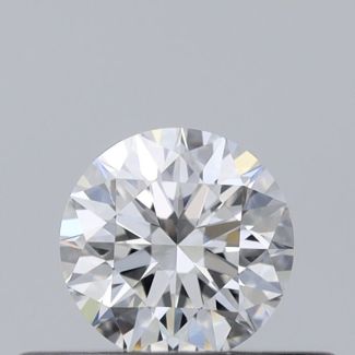 0.31 Carat Round F VVS1 EX GIA Natural Diamond