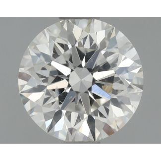 0.9 Carat Round G SI2 EX GIA Natural Diamond