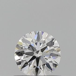 0.5 Carat Round H VS2 EX GIA Natural Diamond