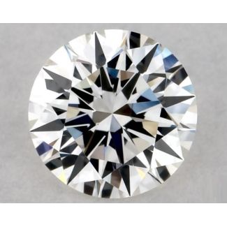 0.31 Carat Round H VVS1 EX GIA Natural Diamond