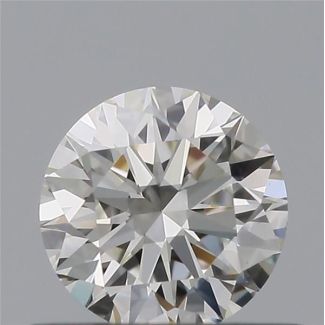 0.4 Carat Round H VVS2 EX IGI Natural Diamond