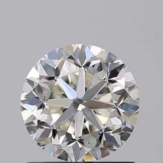 1.00 Carat Round I SI1 F EX VG GIA Natural Diamond