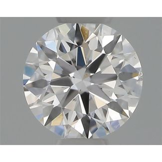 0.30 Carat Round E SI2 EX GIA Natural Diamond