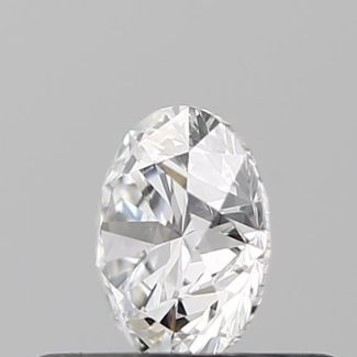 0.4 Carat Round E IF EX GIA Natural Diamond