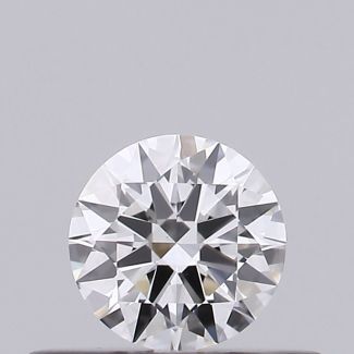 0.27 Carat Round D VS2 EX GIA Natural Diamond