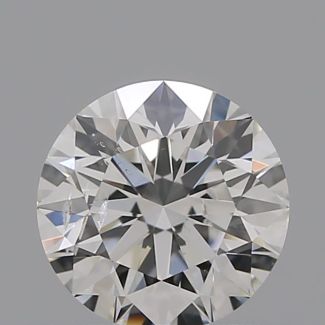 0.50 Carat Round F I1 VG EX GIA Natural Diamond