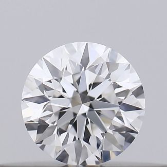 0.19 Carat Round D IF EX GIA Natural Diamond