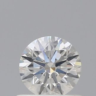 0.52 Carat Round I SI1 EX GIA Natural Diamond