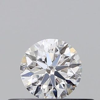 0.3 Carat Round D VVS2 VG EX GIA Natural Diamond