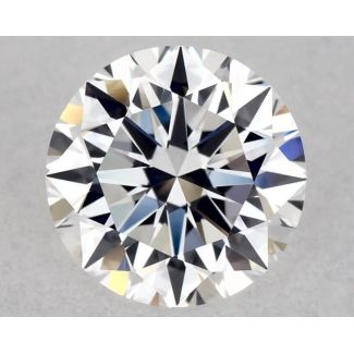 0.56 Carat Round D VVS1 EX GIA Natural Diamond