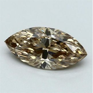 0.9 Carat Marquise Yellow VVS2 - VG GIA Natural Diamond