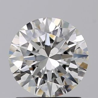 1.09 Carat Round H VS1 EX GIA Natural Diamond