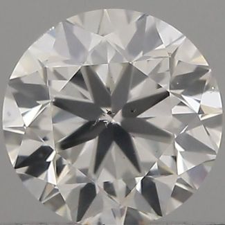 0.50 Carat Round G SI1 GD VG GIA Natural Diamond