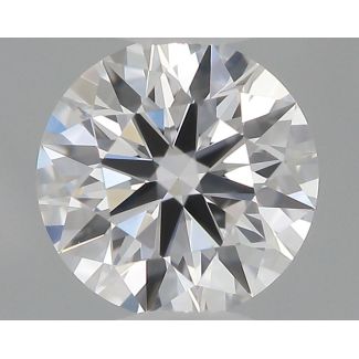 0.33 Carat Round D VVS1 EX GIA Natural Diamond