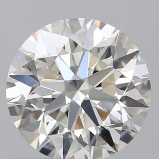 0.5 Carat Round F VVS1 EX GIA Natural Diamond