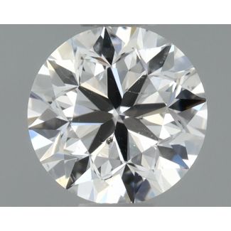 0.4 Carat Round D SI2 VG GIA Natural Diamond