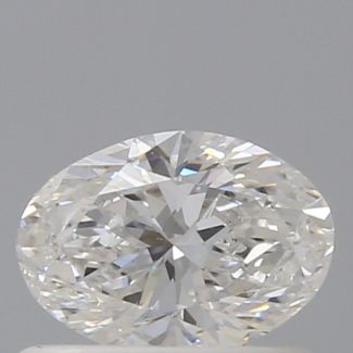 0.50 Carat Oval E VS1 - VG GD GIA Natural Diamond