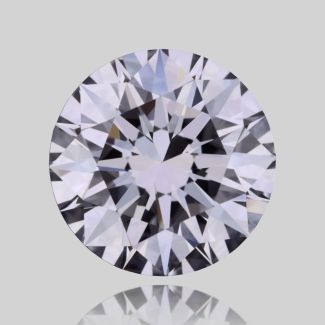 0.56 Carat Round D VVS1 EX GIA Natural Diamond