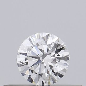 0.23 Carat Round D SI1 EX GIA Natural Diamond