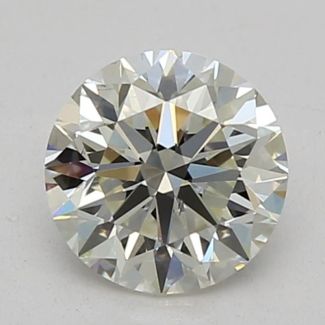 0.47 Carat Round J VS2 VG EX GIA Natural Diamond