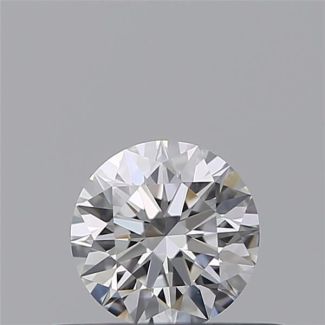 0.31 Carat Round E VVS1 EX GIA Natural Diamond