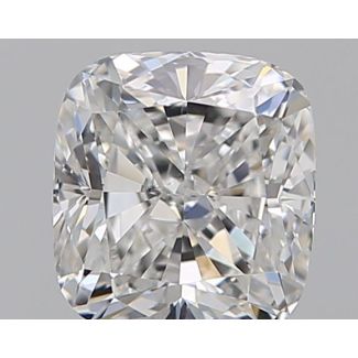 0.7 Carat Cushion Brilliant F VS2 - EX VG GIA Natural Diamond