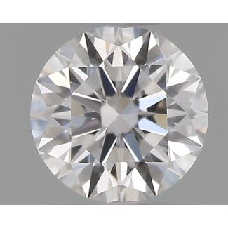 0.31 Carat Round G VVS1 EX IGI Natural Diamond