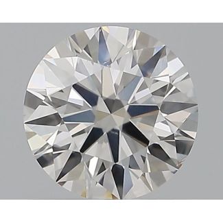 0.5 Carat Round E SI1 EX GIA Natural Diamond