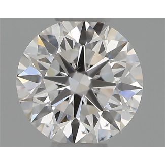 0.32 Carat Round E VS2 EX GIA Natural Diamond