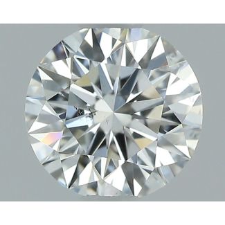 0.42 Carat Round G VS2 EX VG GIA Natural Diamond