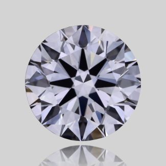 0.78 Carat Round H VVS2 EX GIA Natural Diamond