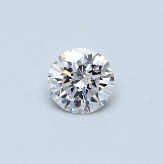 0.3 Carat Round D VS2 VG EX GIA Natural Diamond