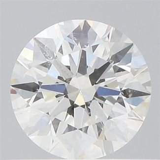 0.54 Carat Round G SI2 EX GIA Natural Diamond