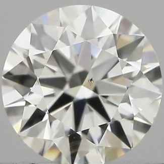 0.5 Carat Round H VS2 EX VG IGI Natural Diamond