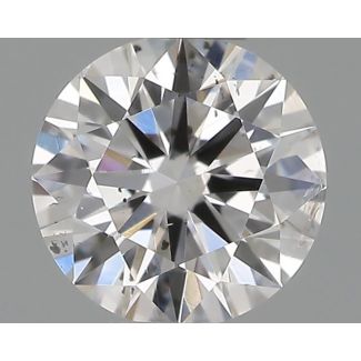 0.29 Carat Round E SI2 EX VG GIA Natural Diamond