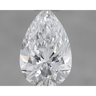 0.45 Carat Pear D VVS2 - VG GD IGI Natural Diamond