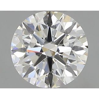 0.72 Carat Round F VS1 EX GIA Natural Diamond