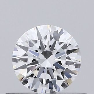 0.33 Carat Round D VS2 EX GIA Natural Diamond