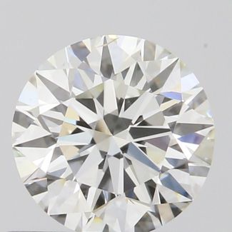 0.71 Carat Round H SI2 EX GIA Natural Diamond