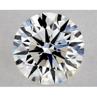 0.7 Carat Round F VVS1 EX GIA Natural Diamond