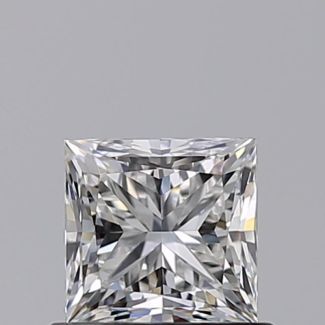 0.70 Carat Princess F VS1 - EX VG GIA Natural Diamond