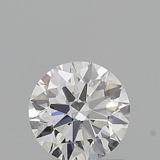 0.59 Carat Round G VVS1 EX GIA Natural Diamond