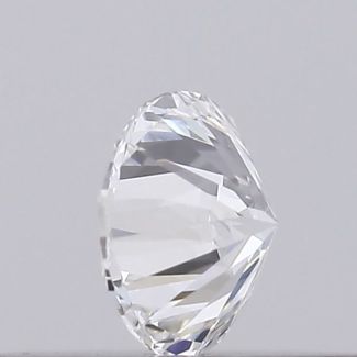 0.19 Carat Round D SI1 EX GIA Natural Diamond