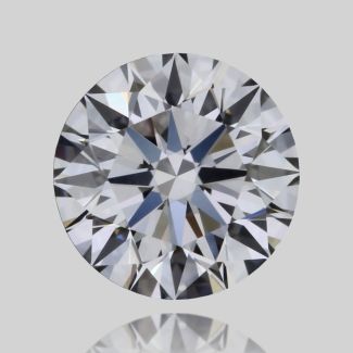 0.31 Carat Round D VVS1 EX VG GIA Natural Diamond