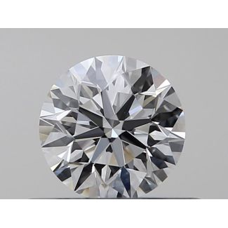 0.35 Carat Round F VVS1 EX GIA Natural Diamond