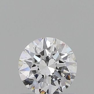 0.59 Carat Round D VVS1 EX GIA Natural Diamond