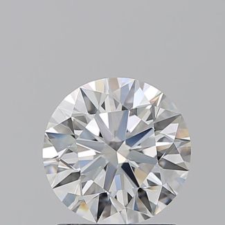 1.5 Carat Round F VS1 EX GIA Natural Diamond